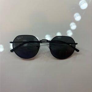 Ray-Ban Dark Lens Round Sunglasses